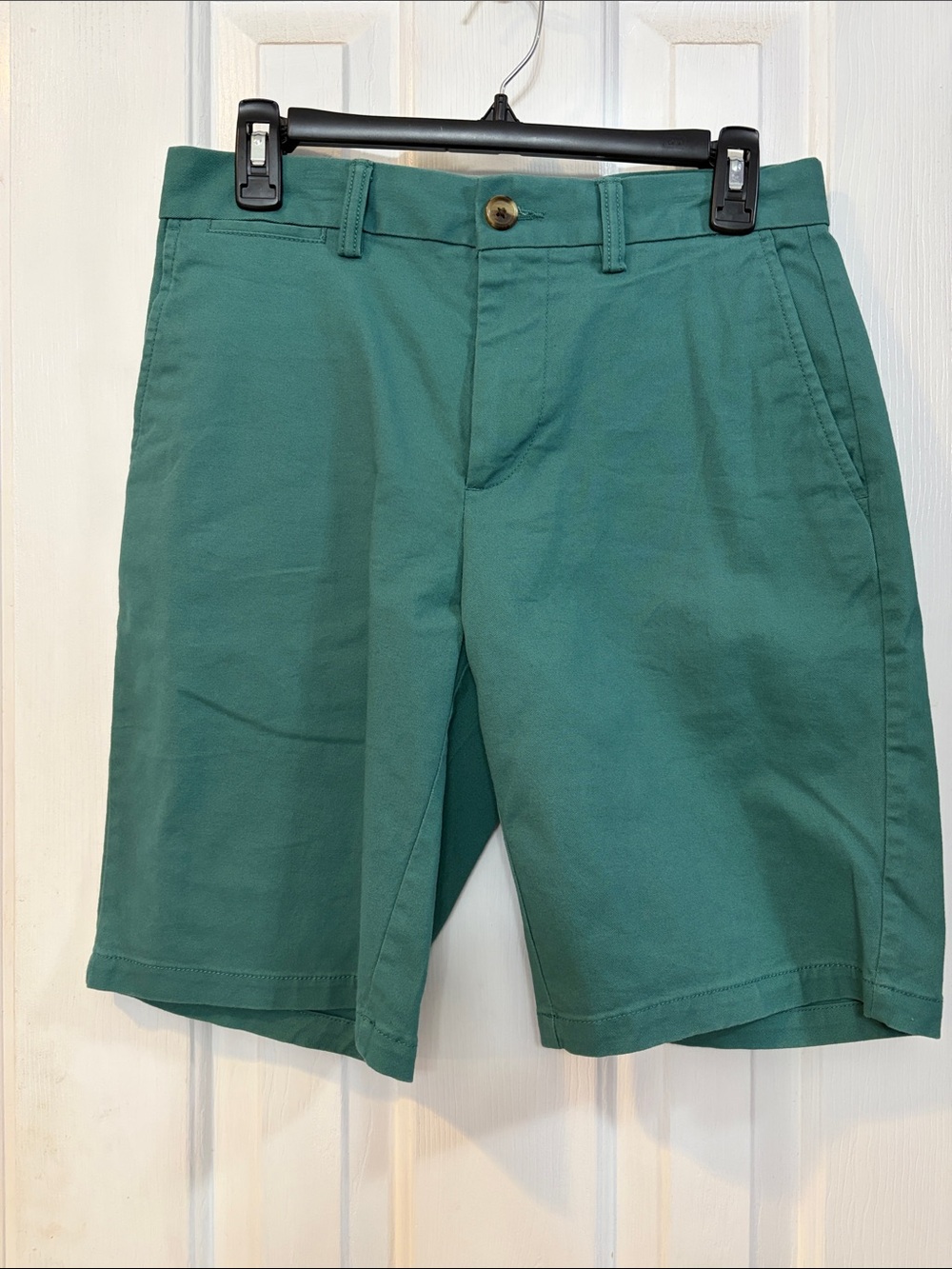 Old Navy Teal Flat Front Chino Shorts